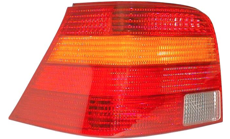 ліхтарь задний лів., с патроном (жовто-червоний)