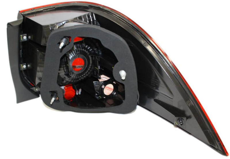 ліхтарь задний лівий зовн., без патрона, черний backgкруглое, COMBI 441-1995L-LD2UE - зображення 2