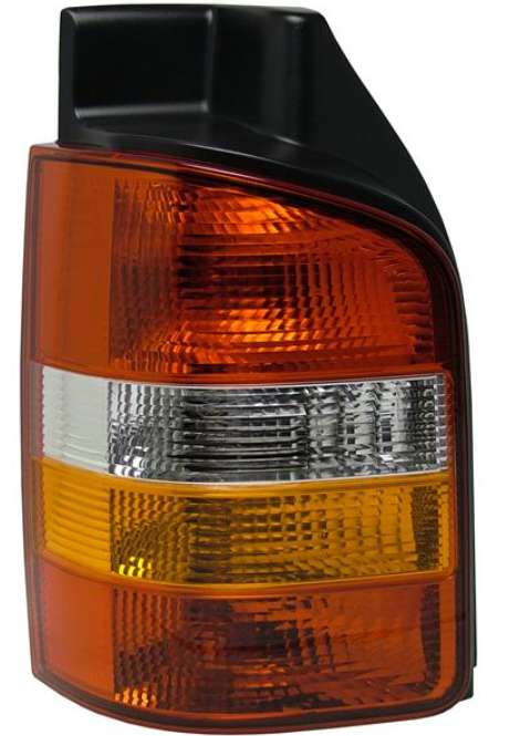 ліхтарь задний лів. без патр. (крас./оранж.) 2 дв.