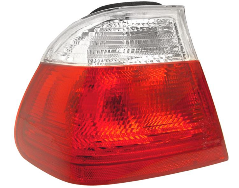 ліхтарь задний лів., зовн. без патрона, SED (бело-червоний.) -9/01