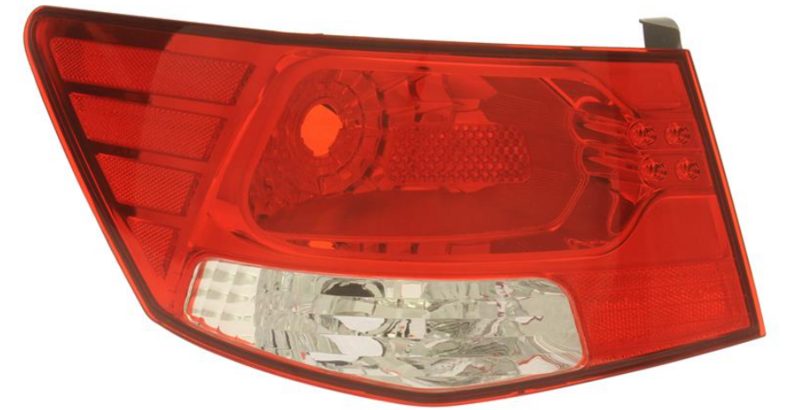 ліхтарь задний лівий, без патрона, зовнішній