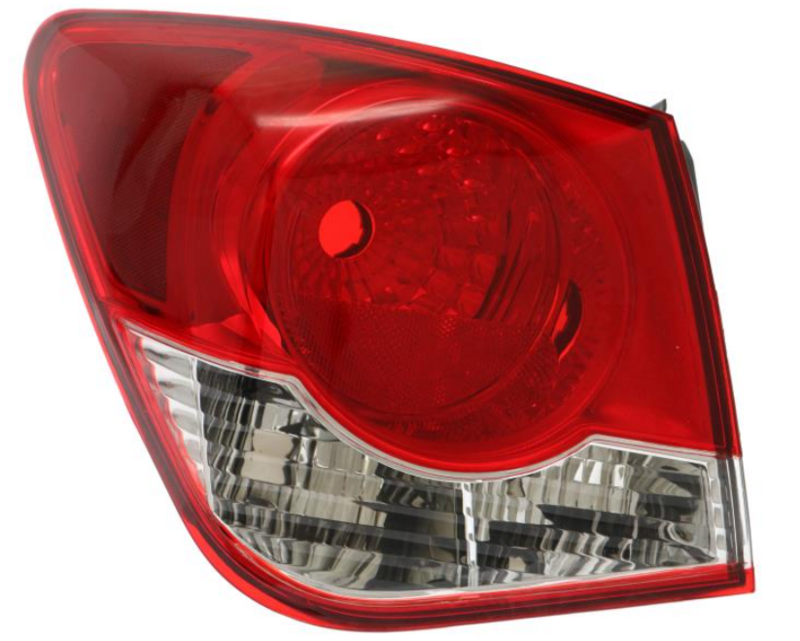 ліхтарь задний зовн.лівий, без патрона, 4-дв.