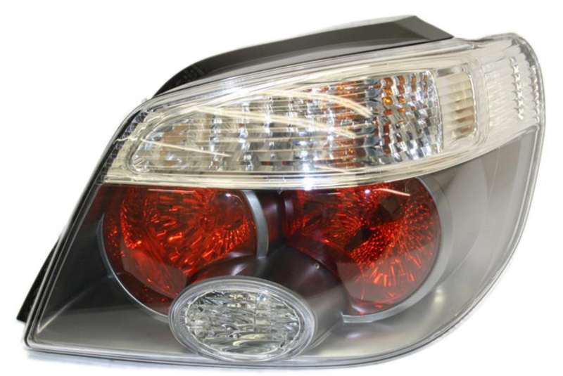 ліхтарь правий без патрона, черна рамка 05-