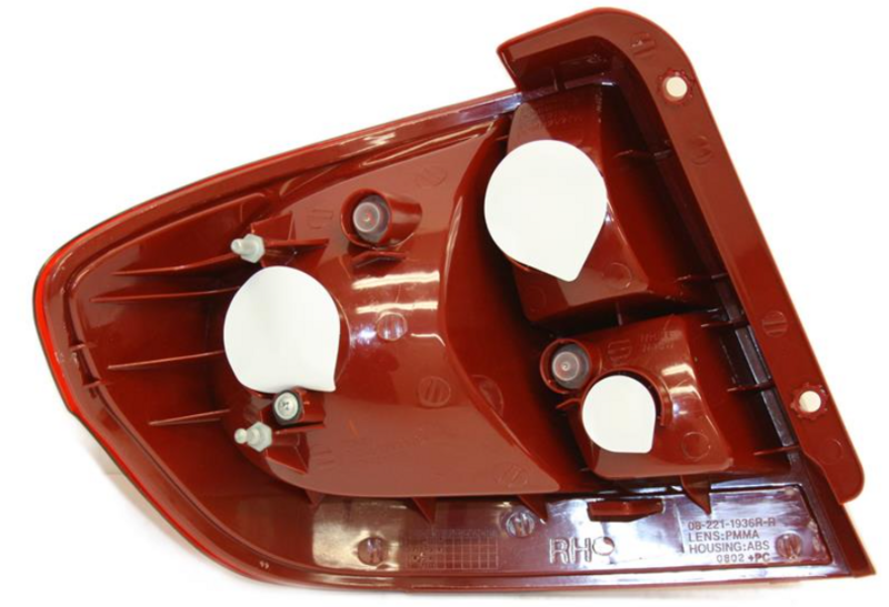 ліхтарь задний прав. без патрона 8/05- 221-1936R-UE - зображення 2