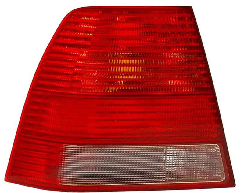 ліхтарь задний лів., без патрона SED (прозрачно-червоний)