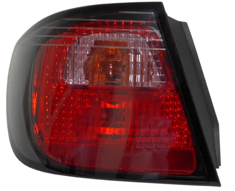 фонарь задний левый, с патроном наружн. 4-дв., 7/99-