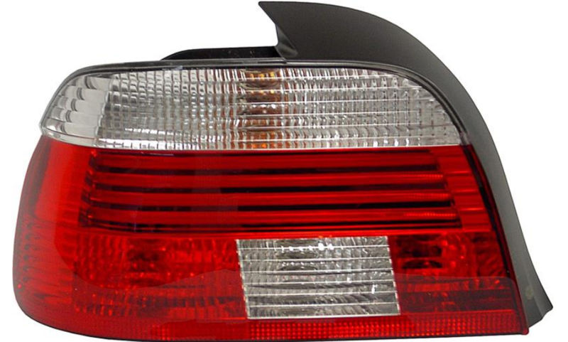 ліхтарь задний лівий, без патрона (прозрачно-червоний). LED type, SED 9/00-