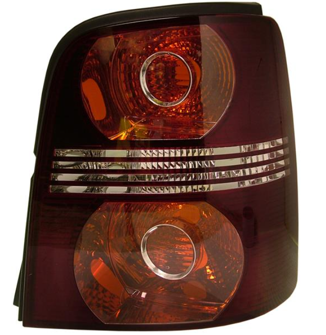 ліхтарь задний правий, без патрона, червоний 12/06-