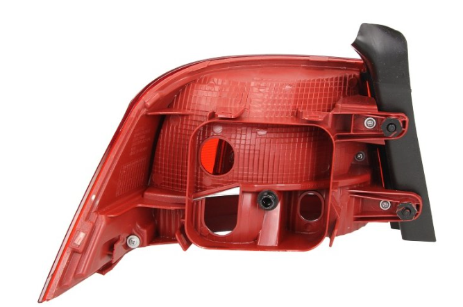 VW PASSAT 11/10- Пра.зад.внеш.,  - патрон SED [прозрач/червоний] 441-19C2R-UE - зображення 2