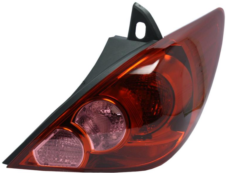 фонарь задний правый, без патрона 5дв.