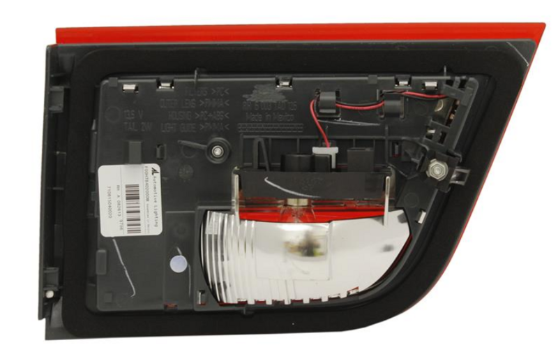 BW X5 07- P ліхтарь зад. LED внутр. + патрон. 11- [DEPO] 444-1331R-AQ - зображення 2