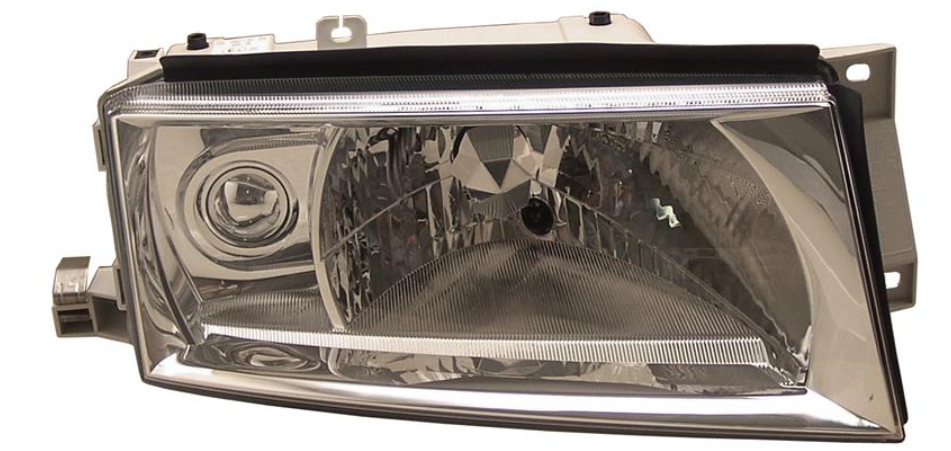 Фара права  H4, елек. рег., без моторч. 9/00- (безПротитуманна фара) [DEPO]