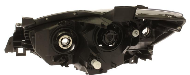 MZ CX5 Фара перед.пра. H11/HB3, чорн.відбівач, aut/механ. [DEPO] 216-1166R-LD-EM - зображення 2