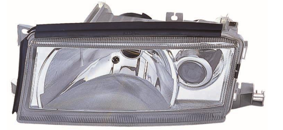 Фара лів. H4/H3 автом. регул. (сера L&K) -8/00 [DEPO]