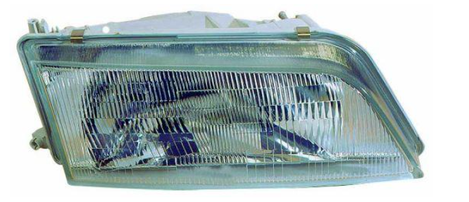 NS MAXIMA QX IV (A32) 94-00, Фара перед.прав. мех., H4/W5W стеклянний рассиваитель (рифленний)