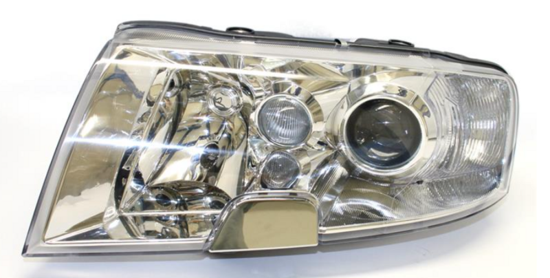 Фара ліва  XENON(D2S)/H3/H3 с показником повор., елек. рег., с моторч., с foglamp [DEPO]