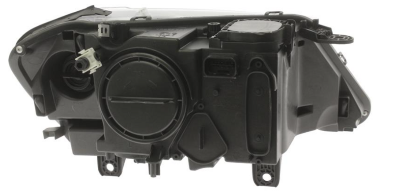 BW X3 11- Фара перед.лів. H7/H7, авт., + моторчик, черна рамка [DEPO] 444-1180LMLDEM2 - зображення 2