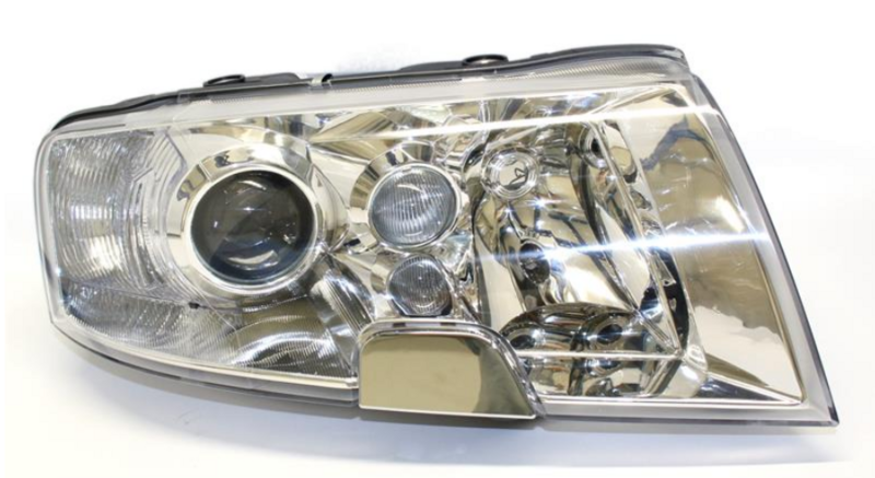 Фара права  XENON(D2S)/H3/H3 с показником повор., елек. рег., с моторч., с foglamp [DEPO]