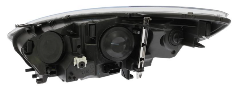 RT MEG 08- Фара перед.пра. H7/H7, + моторчик, хром відбівач, авт., + моторчик 14- [DEPO] 551-11A5RMLDEM1 - зображення 2