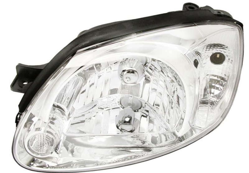 Фара лів. H4 с белим поворотником, авт. регулировка 12/02- [DEPO]