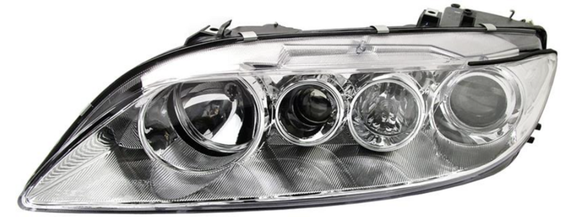 Фара лів. H1/H1/H3 з поворотн., авт. регулировка [DEPO]