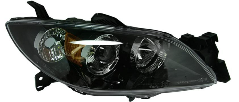 Фара прав. HB3/H7 елек.регул. SED [DEPO]