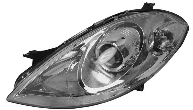 Фара ліва  H7/H7- линза, елек. рег.,. -5/08 [DEPO]