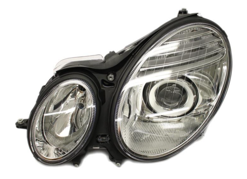 Фара ліва H7/H7 з повротн., елек.рег. 6/06- [HELLA]