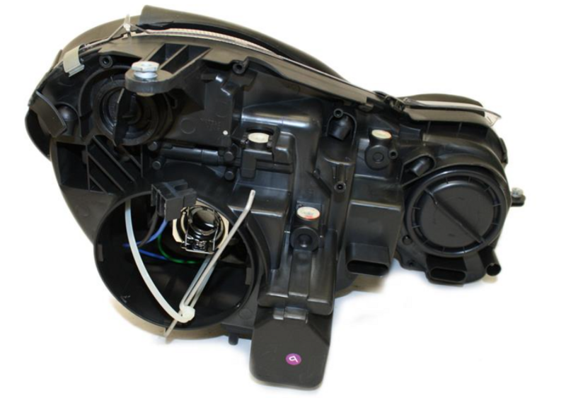 Фара ліва H7/H7 з повротн., елек.рег. 6/06- [HELLA] 440-1163L-LD-EM - зображення 2