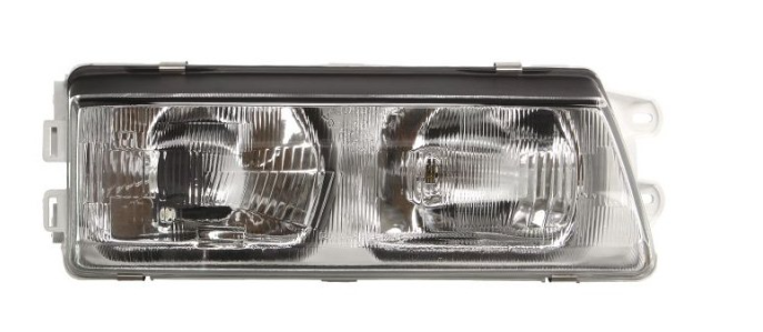 Фара прав. H4/H1, ручн. регул. [DEPO]