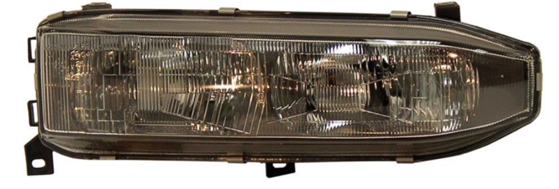 Фара прав. H4/H1, ручн. регул. [DEPO]