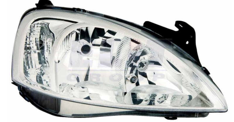 Фара права H7/H1, автом. рег. 9/04- [DEPO]