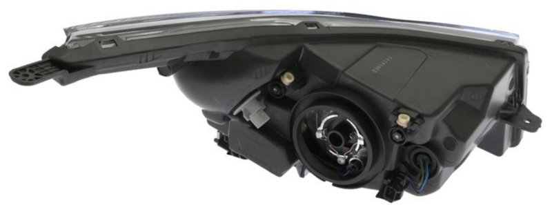 CTCRUZE 09- Фара ліва H4 з поворотн., елек.рег., с мотор., черна рамка [DEPO] 235-1110LMLDEM2 - зображення 2