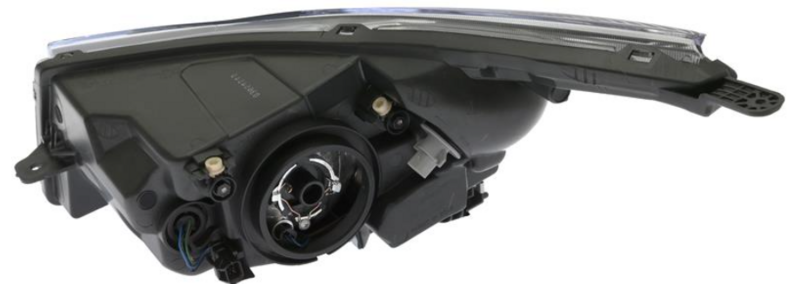 CTCRUZE 09- Фара права H4 з поворотн., елек.рег., с мотор., черна рамка [DEPO] 235-1110RMLDEM2 - зображення 2