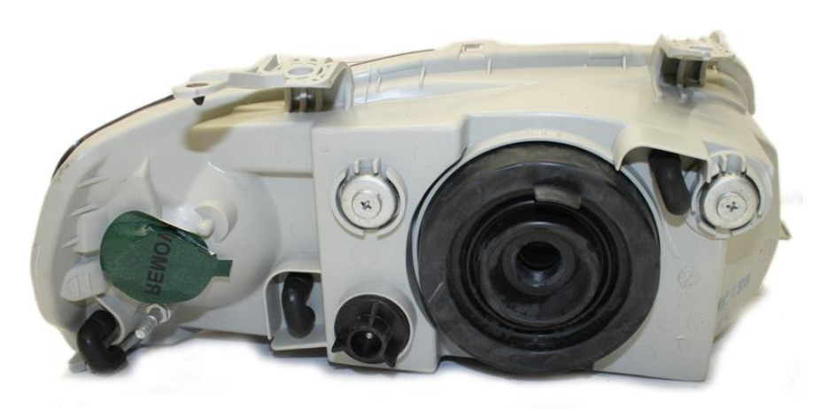 CTAVE 04- Фара ліва H4 з поворотом елек.рег.темна рамка с моторч. 5-дв. 05- [DEPO] 222-1112L-LEMN2 - зображення 2