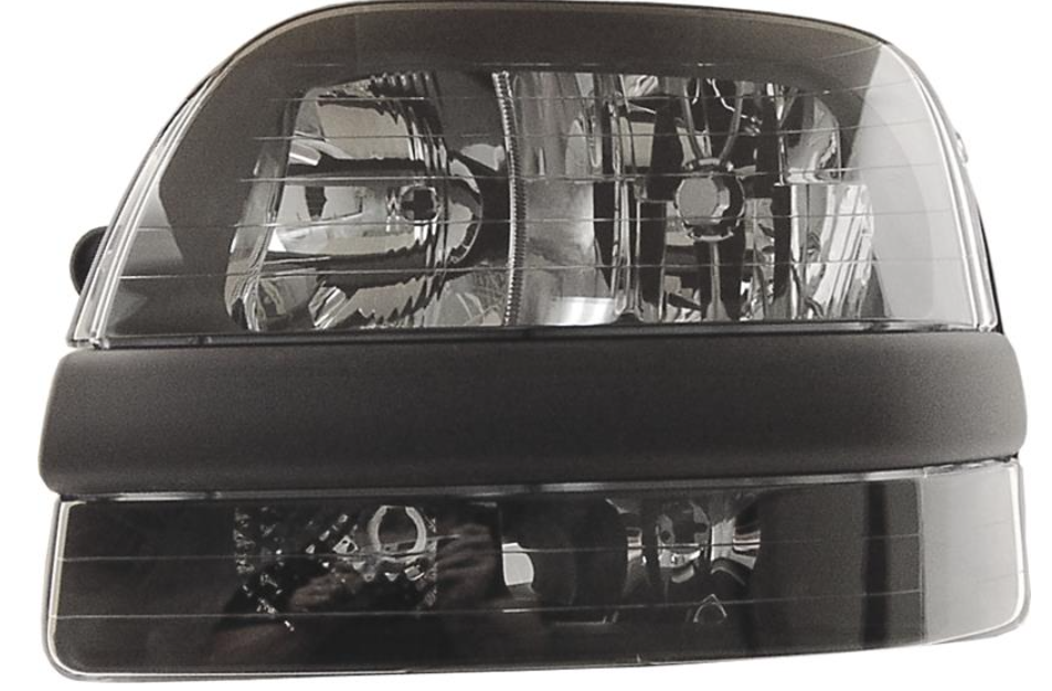 Фара лів. H7/H7/H1 з поворотником авт. регул. -9/05 [DEPO]