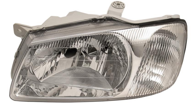 Фара лів. H4 з поворотником, авт. регулировка -3/03 [DEPO]