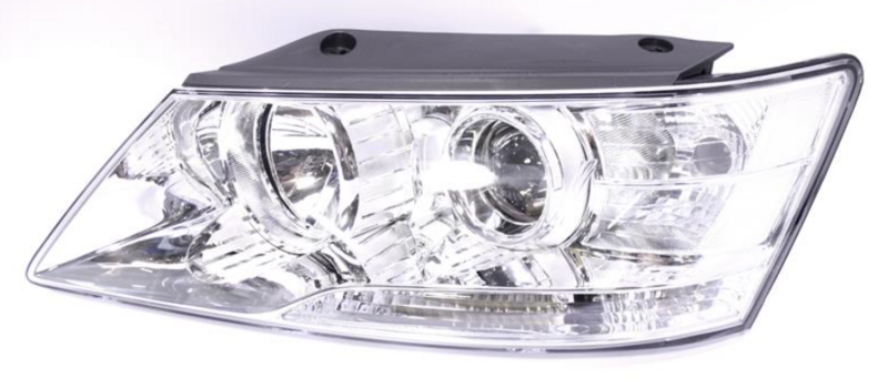 Фара ліва  H7/H1 + Показник поворота елек.рег.,с моторчиком, 08- [DEPO]