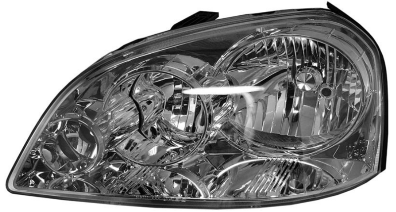 Фара ліва  H1/H7 с показником повор., мех.рег. [DEPO]