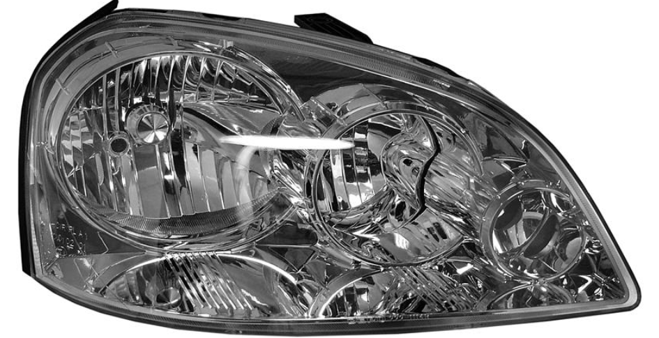 Фара права  H1/H7 с показником повор., мех.рег. [DEPO]