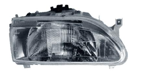 Фара прав. H4, ручн. регул. 6/92- [DEPO]
