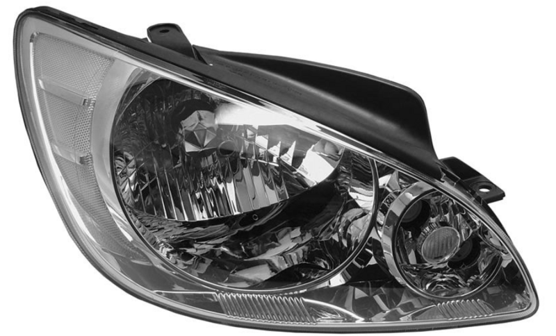 Фара пров. H4, мех. регул.[DEPO] 8/05-