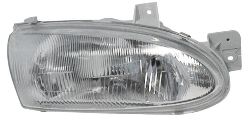 Фара пров., H4 мех. регул. 4/5-дв. -1/97 [DEPO]