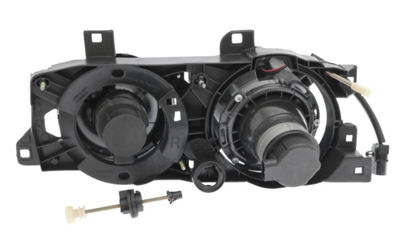 Фара прав. H1/H1, ручн./автомат. регул., в сборе  [DEPO] 444-1114R-LD-E - зображення 2