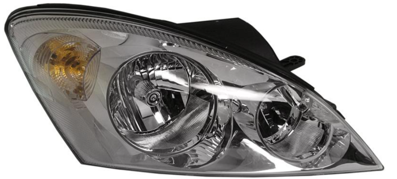 Фара права H7/H1, автом. рег.  -12/09 [DEPO]