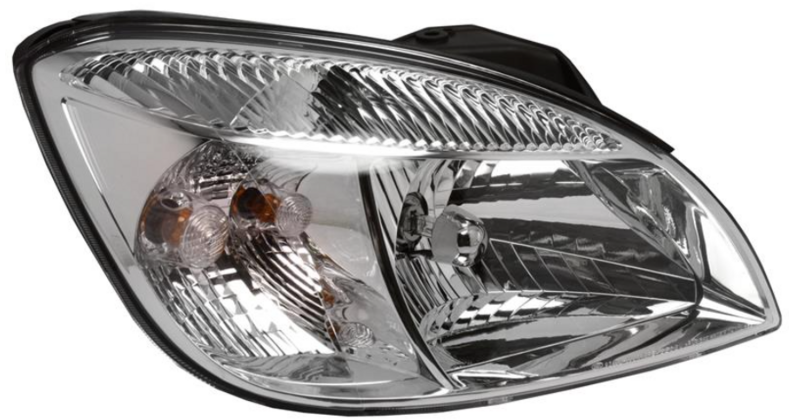 Фара прав.H4 с белим поворотн.мех. [DEPO]