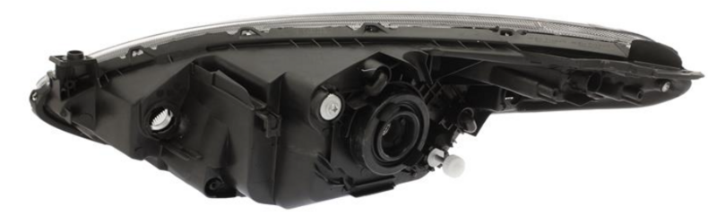 Фара права H4, man/автом. рег, черна рамка  [DEPO] 216-1156R-LDEM2 - зображення 2