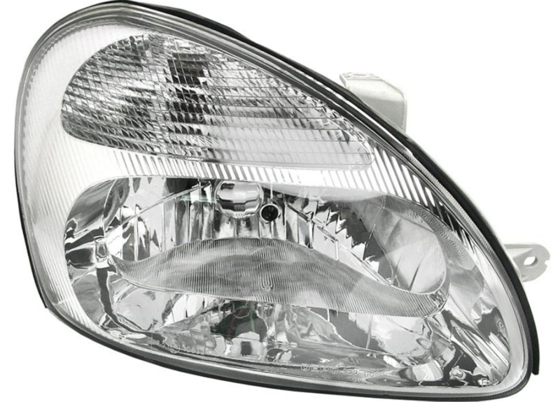 Фара прав. H4 с Показник поворота, автом. регул. 7/99- [DEPO]