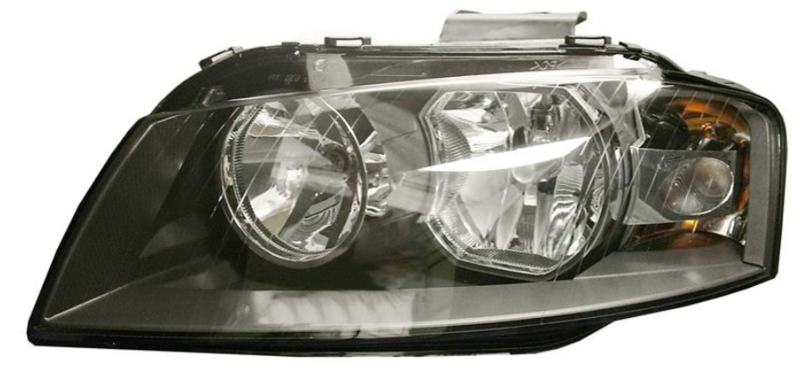 Фара лів. H7/H1, авт. регулировка [DEPO]