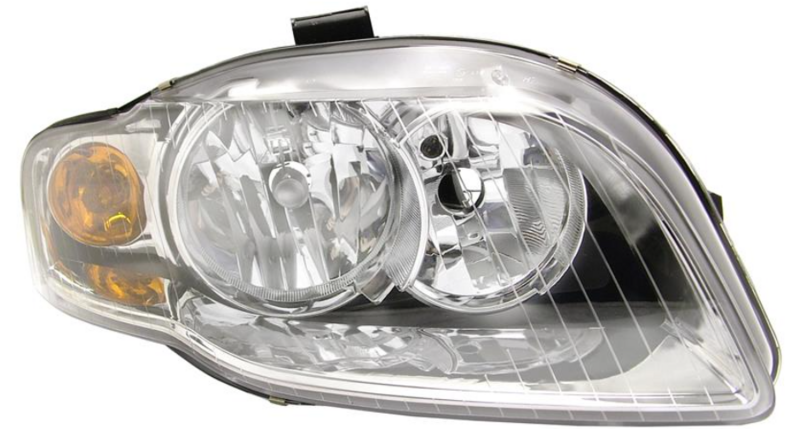 Фара прав. H7/H7 з поворотником, авт регул. -10/06 [DEPO]